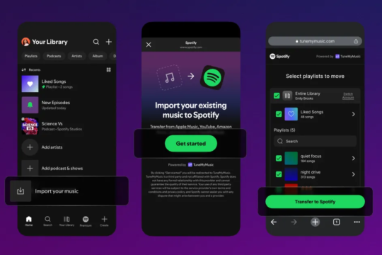 Spotify simplifies importing playlists from other streaming services