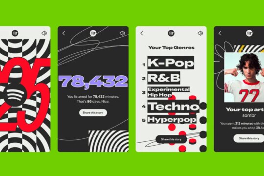 Spotify Wrapped 2025 turns listening into a competition