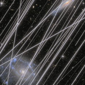 Satellites keep photobombing the Hubble telescope, and it’s getting worse