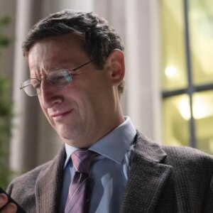 A man looking at his phone