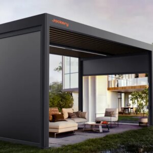 Jackery’s solar-powered Gazebo is a good DIY idea