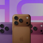 two hands holding a coffee ice cream-colored iPhone 17 Pro