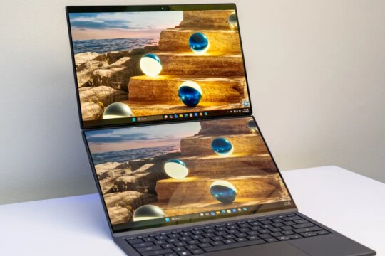 Asus’ Zenbook Duo dual-screen laptop gets Intel’s new chip and a more seamless hinge