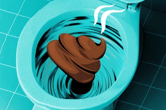 What Does Poop That Sinks In The Toilet Say About Your Health?