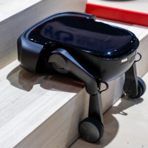 Roborock’s Saros Rover is a robot vacuum that can climb (and clean) stairs