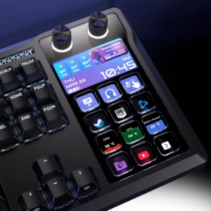 Corsair fit a whole Stream Deck into its new gaming keyboard