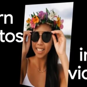 Google Photos now lets you describe how to transform images into video