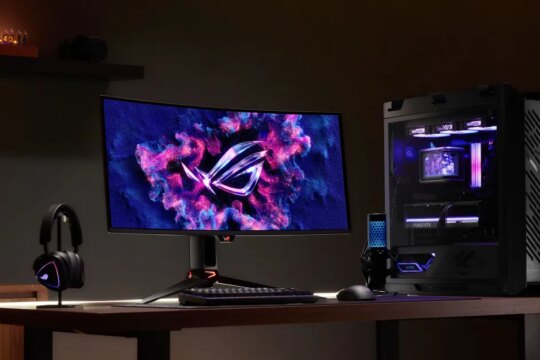 Asus’s new OLED gaming monitors will have sharper text and more accurate colors