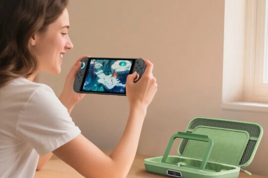 You can charge Belkin’s new Switch 2 power case without opening it