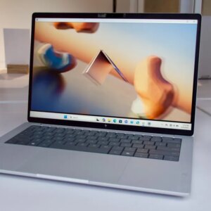 HP EliteBook X G2 laptop on a white table