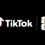FIFA and TikTok logos on a black background