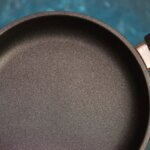 A nonstick pan