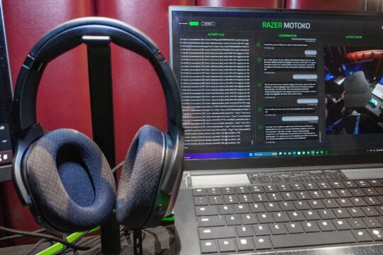I tried Razer’s Project Motoko and this gaming headset with dual first-person cameras could be the future of AI