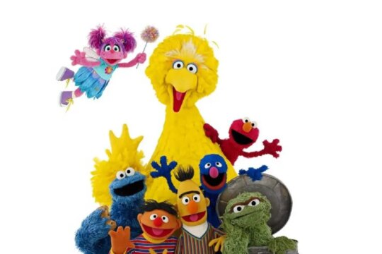 The main cast of Sesame Street.