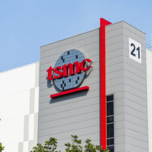 The Taiwan Semiconductor Manufacturing Company (TSMC) plant in Tainan Science Park, Taiwan seen in November 2023.