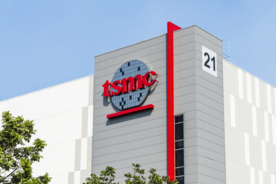 The Taiwan Semiconductor Manufacturing Company (TSMC) plant in Tainan Science Park, Taiwan seen in November 2023.