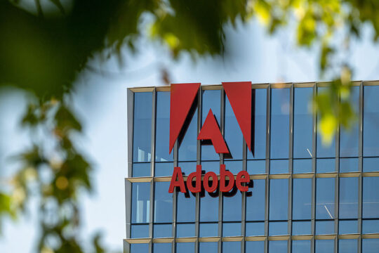 The Adobe headquarters in San Jose, California, US, on Tuesday, June 3, 2025.