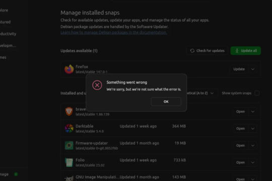 I went back to Linux and it was a mistake