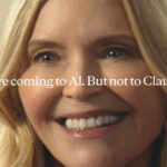 A screenshot of one of the new Anthropic ads featuring the tagline, "Ads are coming to AI. But not to Claude."