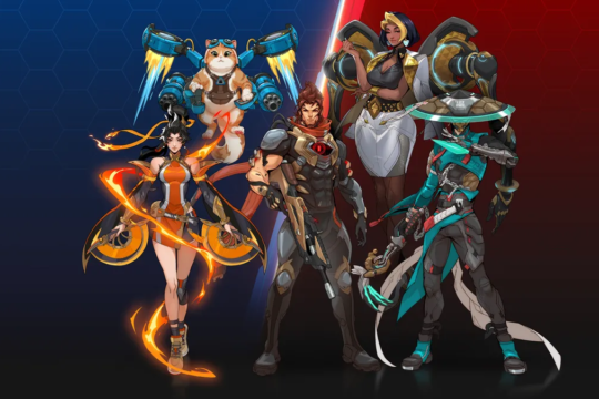 Johanna Faries, President of Blizzard, speak on a panel of Overwatch leadership